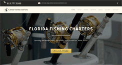 Desktop Screenshot of floridafishingcharterstv.com